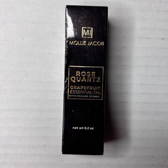 Mollie Jacob Rose Quartz Grapefruit Essential Oil with Healing Stones - Picture 2 of 3